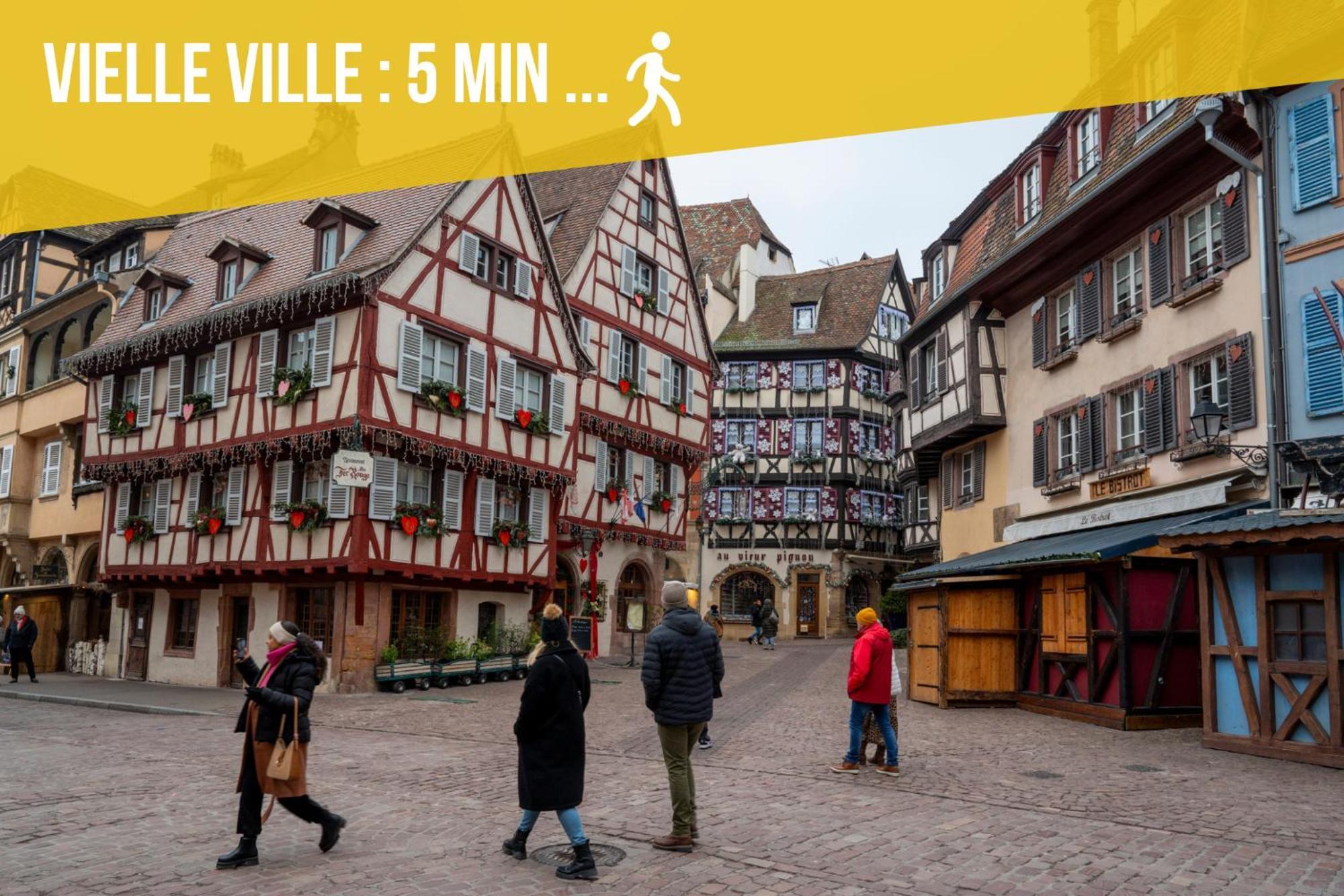 Bretzel Twin Petite Venise Vieille Center Wi-fi Couette-café Colmar
