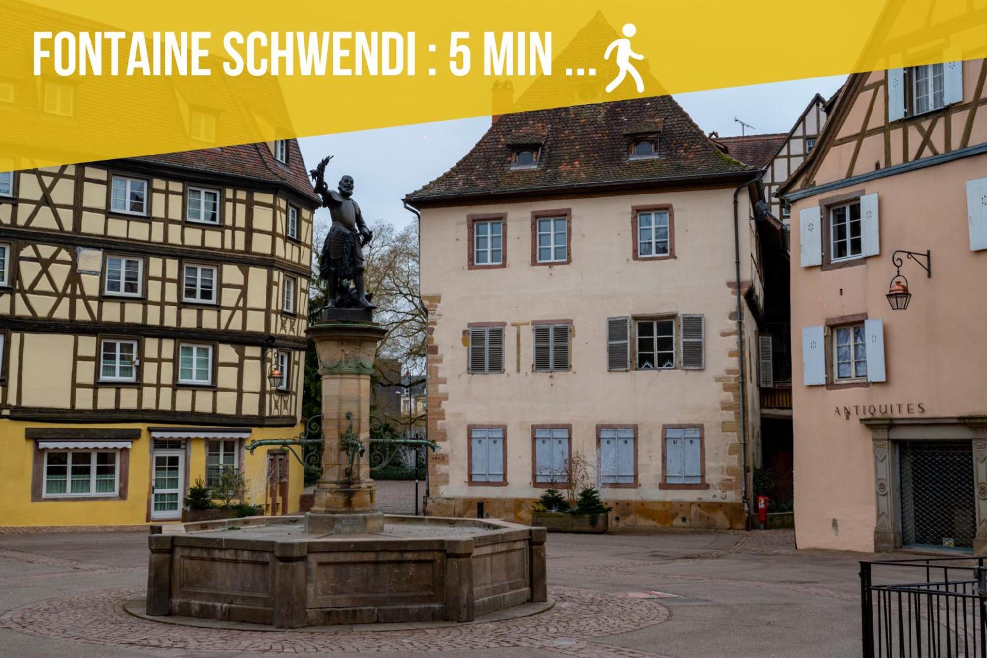Couette-café Bretzel Twin Petite Venise Vieille Center Wi-fi Colmar